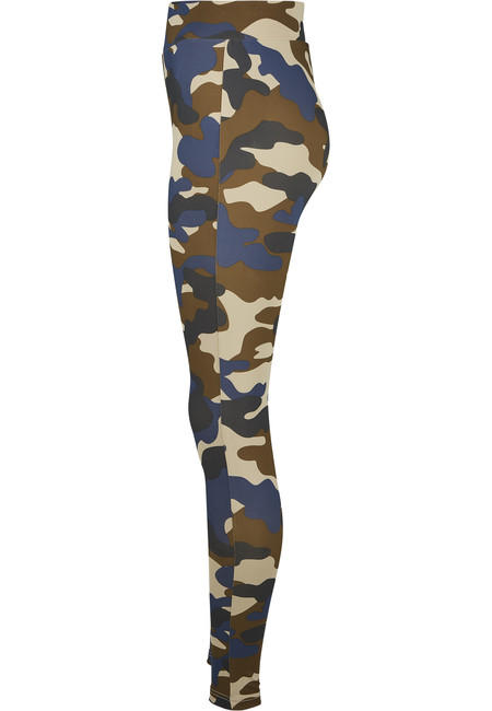 Urban Classics Camo Tech жіночі легінси, оливковий камуфляж