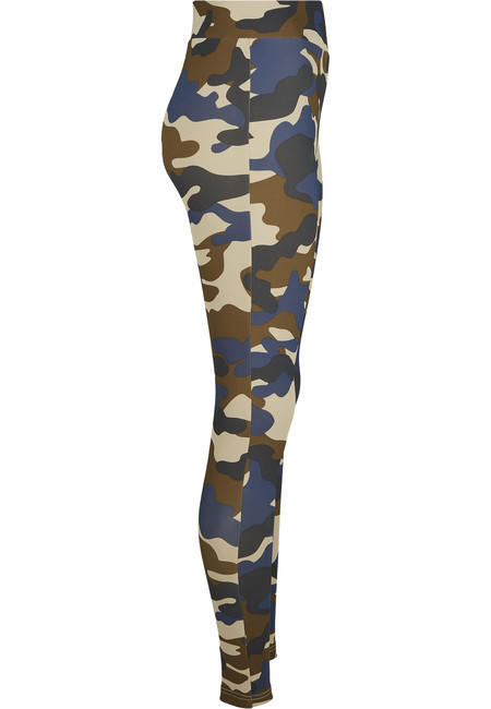 Urban Classics Camo Tech жіночі легінси, оливковий камуфляж
