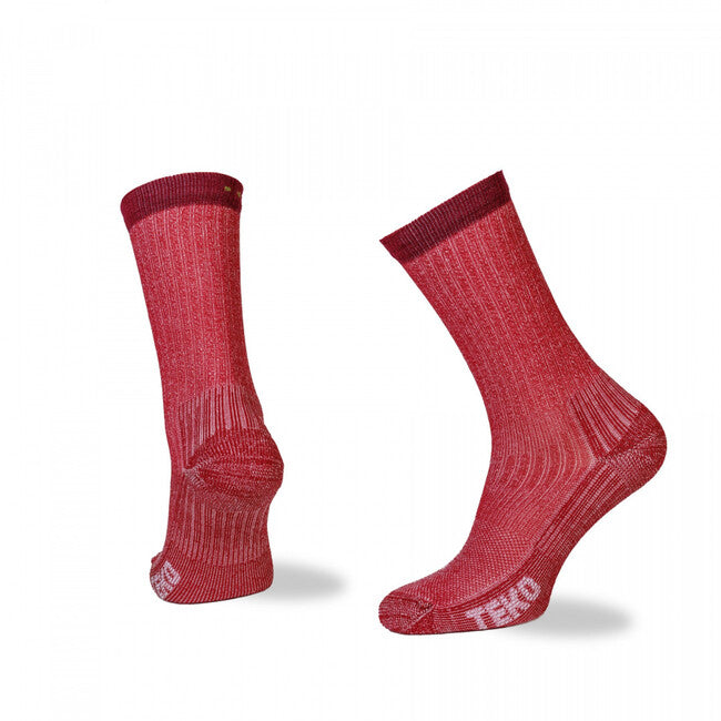 TEKO MERINO HIKE 2.0 туристичні шкарпетки eco, сіро-коричневі