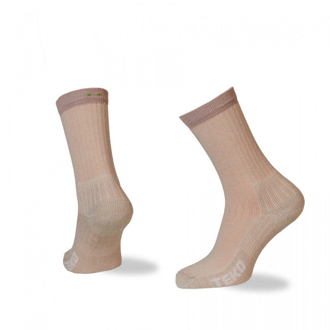 TEKO MERINO HIKE 2.0 туристичні шкарпетки eco, сіро-коричневі