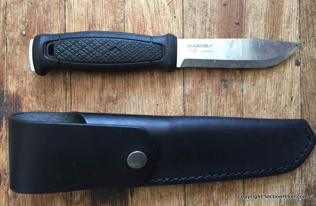 Mora of Sweden Garberg ніж у шкіряному чохлі, чорний