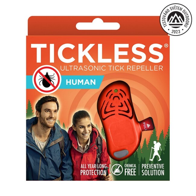 Tickless Human ультразвуковий відлякувач від кліщів, помаранчева