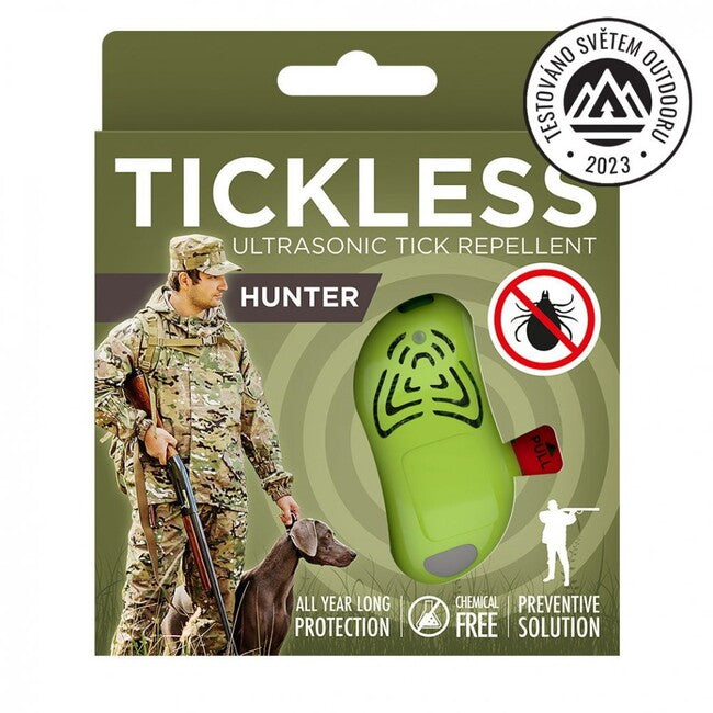 Tickless Hunter ультразвуковий відлякувач від кліщів, зелений