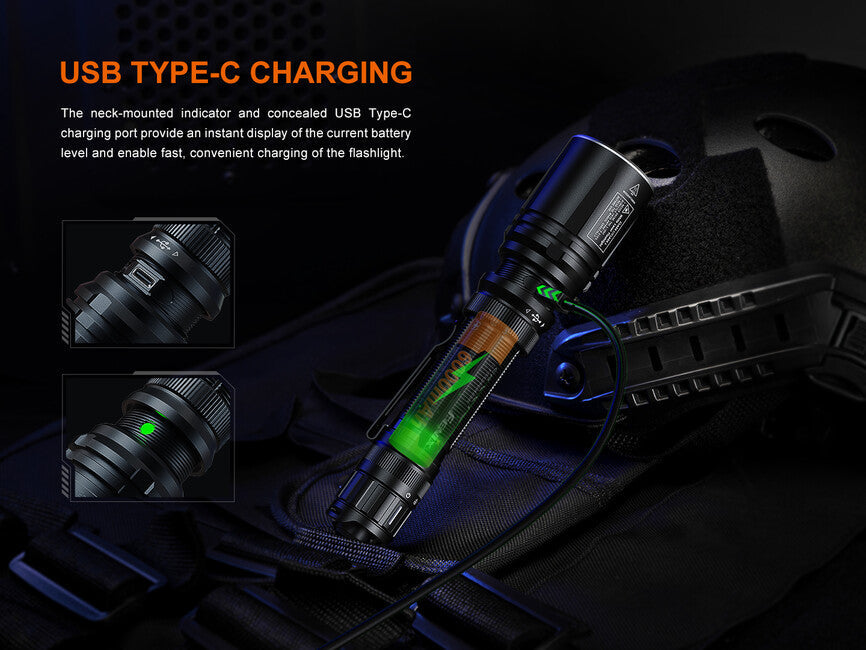 Fenix TK30R перезаряджуваний лазерний ліхтар