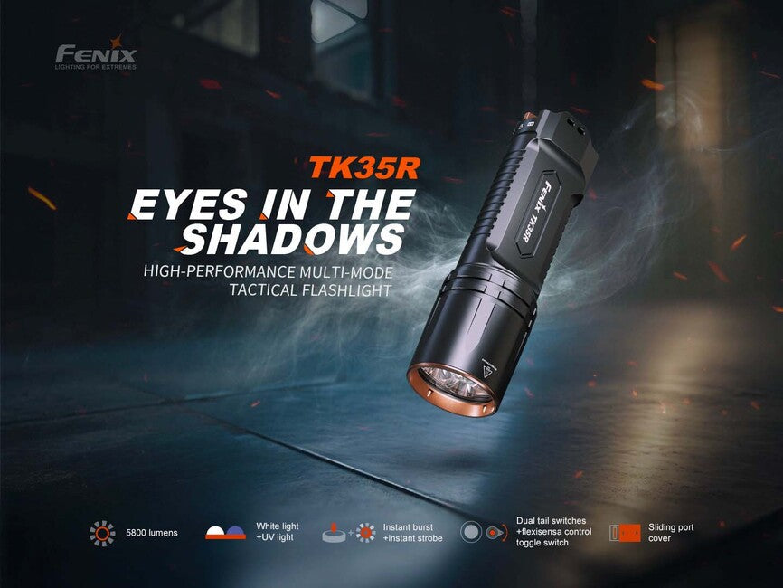 Fenix TK35R перезаряджуваний світлодіодний ліхтар (5800 люменів)