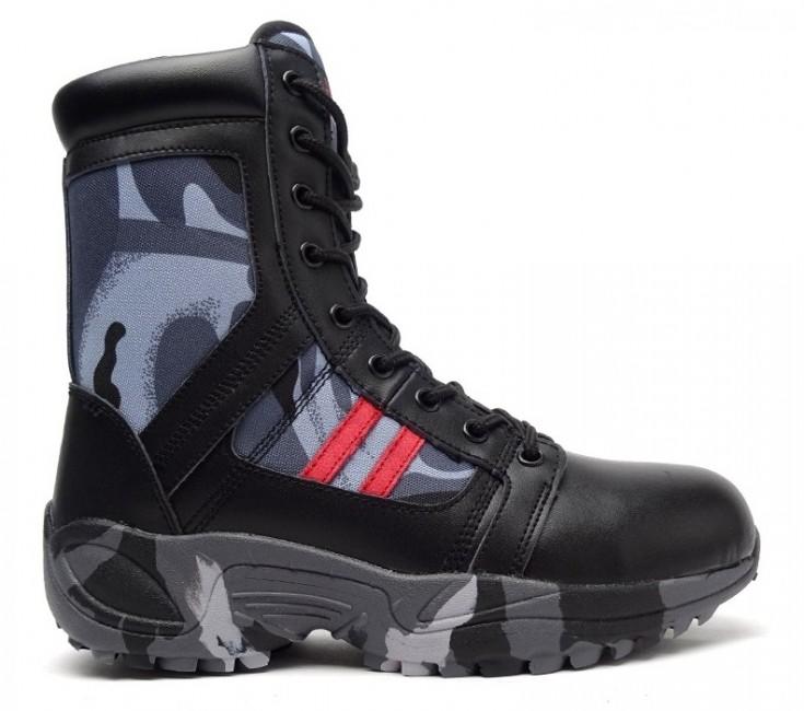 Double Red Black Camo Red Desert черевики