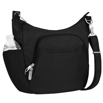 Travelon Classic Lady сумка через плече проти крадіжки Crossbody, чорна
