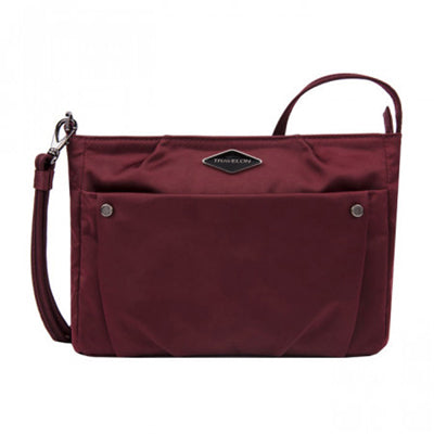 Travelon Parkview Small сумка через плече проти крадіжок crossbody, коричнева