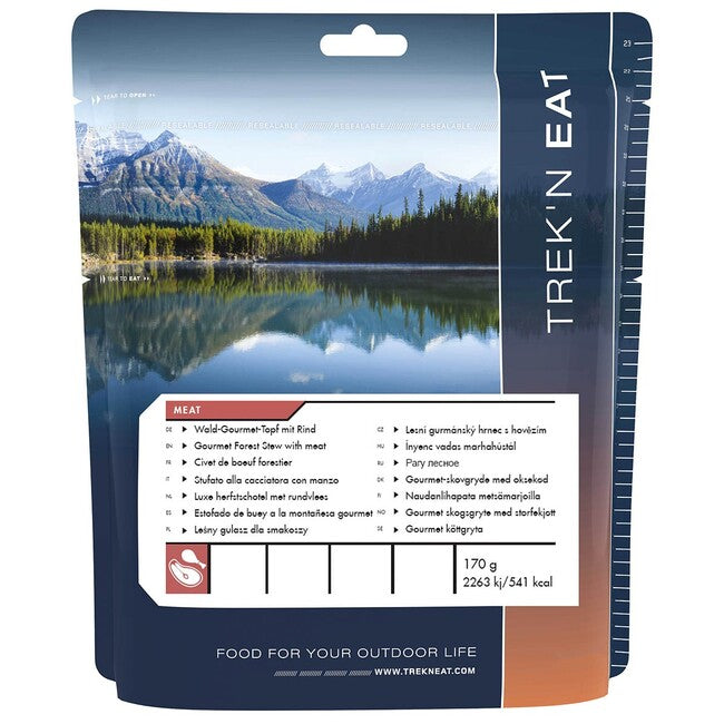 Trek'n Eat Gourmet Forest Stew страва з яловичиною, PS