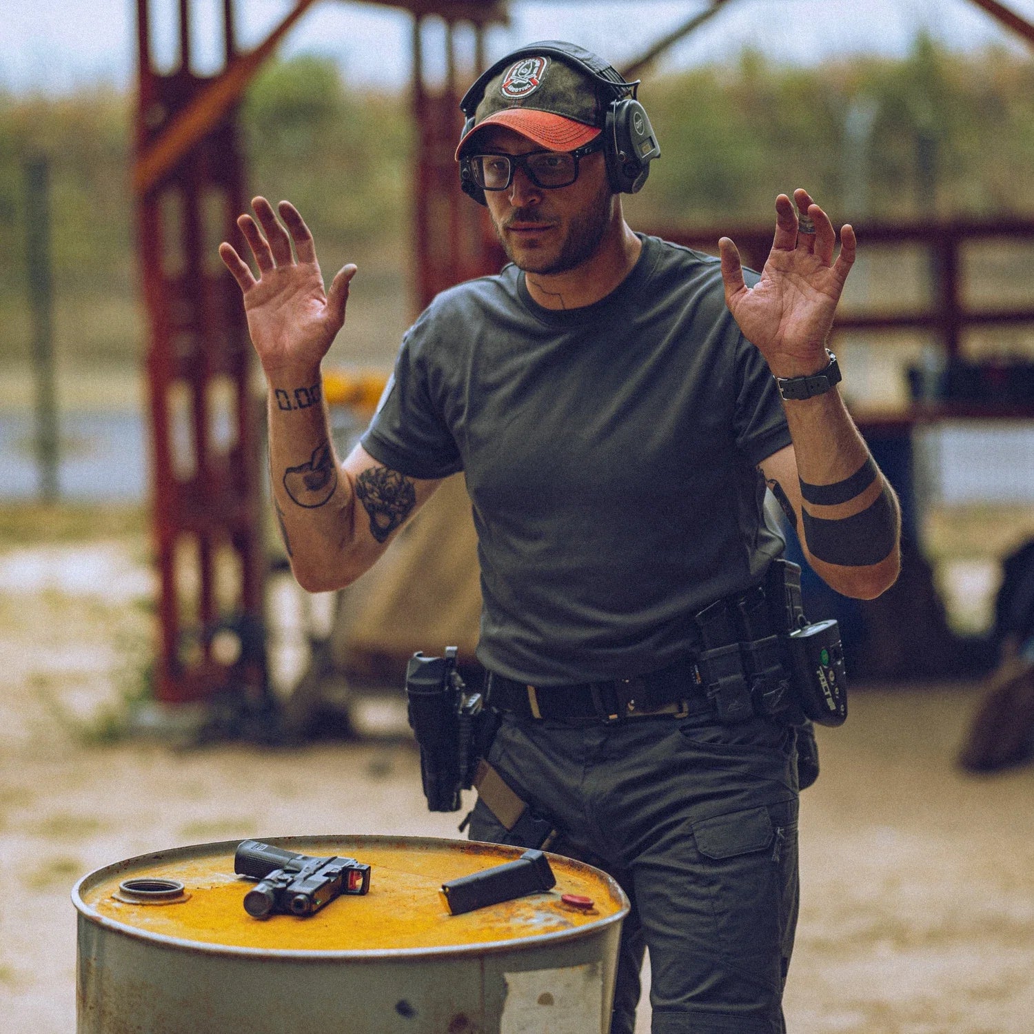 Helikon-Tex TopCool Lite tričko krátke tactical, Coyote – v použití 2