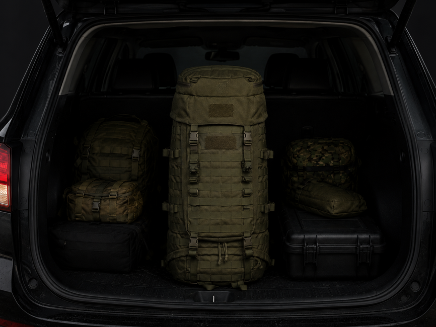 Тактичний рюкзак Tasmanian Tiger Base Pack 60 FO IRR, колір сіро-каменний