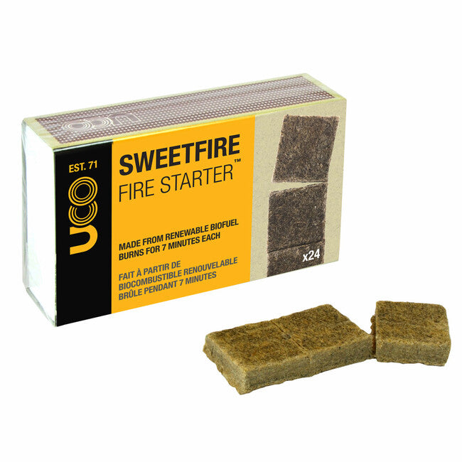 UCO Sweetfire Tabs екологічні розпальні таблетки, стійкі до шторму