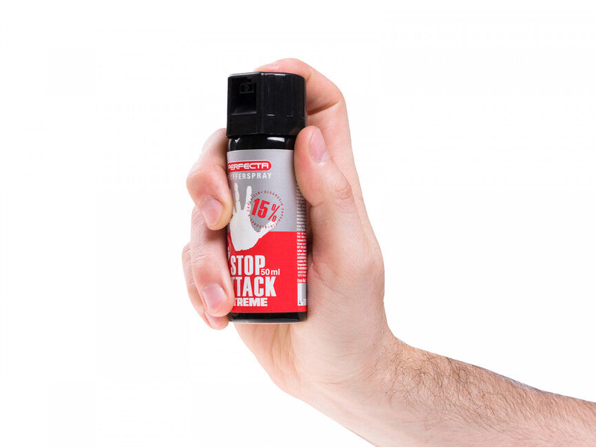 Umarex Perfecta Pepper Stop Attack Xtreme оборонний спрей (15%OC), 50ml, прямий струмінь