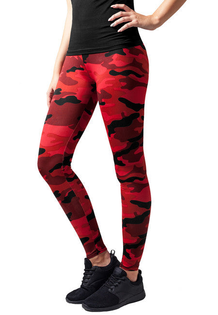 Urban Classics жіночі легінси, темний камуфляж