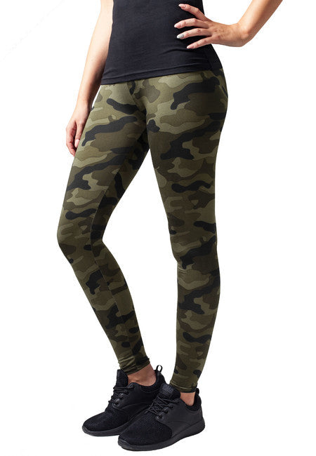 Urban Classics жіночі легінси, wood camo