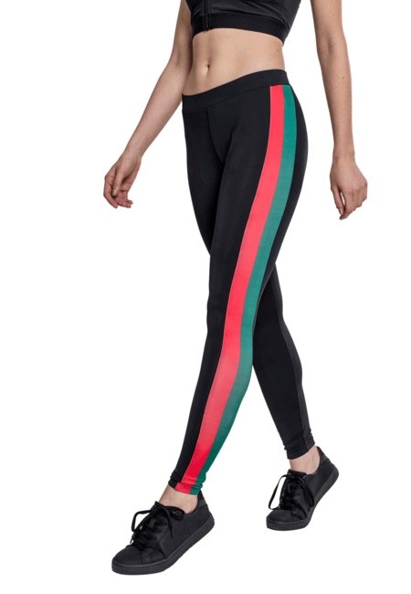 Urban Classics Side Stripe жіночі легінси, чорні
