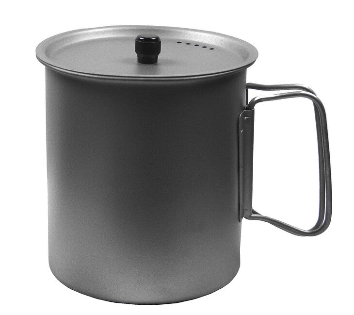 Vargo Ti-Lite Mug титановий надлегкий кухель з кришкою, 0,75 л