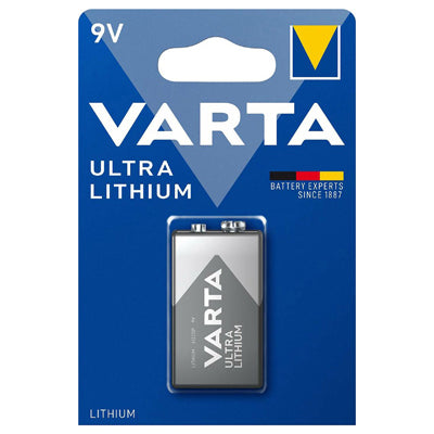 Varta Ultra Lithium батарея 9V блок, 1 шт.
