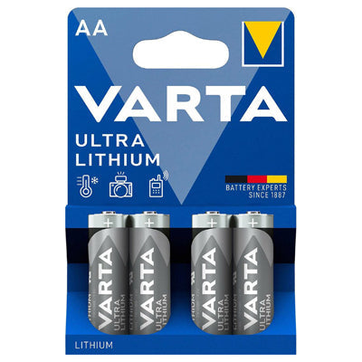 Varta Ultra Lithium AA / Mignon батарейка, 4 шт.