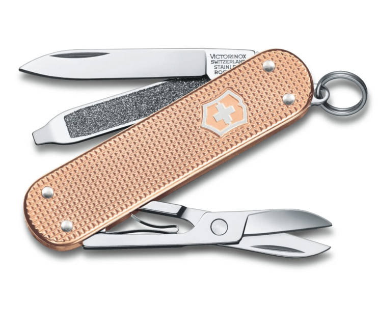 Victorinox Classic Colors Alox багатофункціональний ніж Fresh Peach 58 mm, помаранчевий, 5 функцій