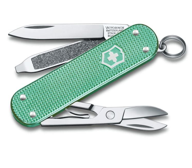 Victorinox Classic Colors Alox багатофункціональний ніж Minty Mint 58 mm, ментолова, 5 функцій