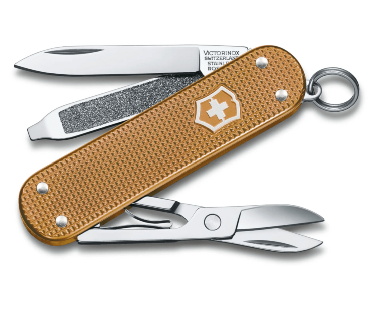 Victorinox Classic Colors Alox багатофункціональний ніж 58 mm Wet Sand, хакі, 5 функцій