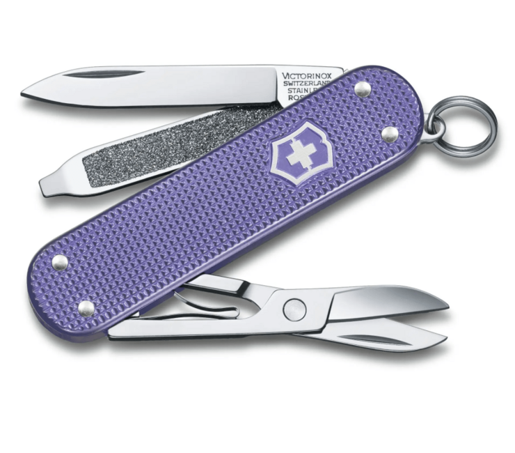 Victorinox Classic Colors Electric Lavender багатофункціональний ніж 58 мм, фіолетовий, 5 функцій