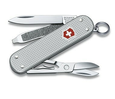 Victorinox Classic SD Alox багатофункціональний ніж 58 мм, 5 функцій, срібна