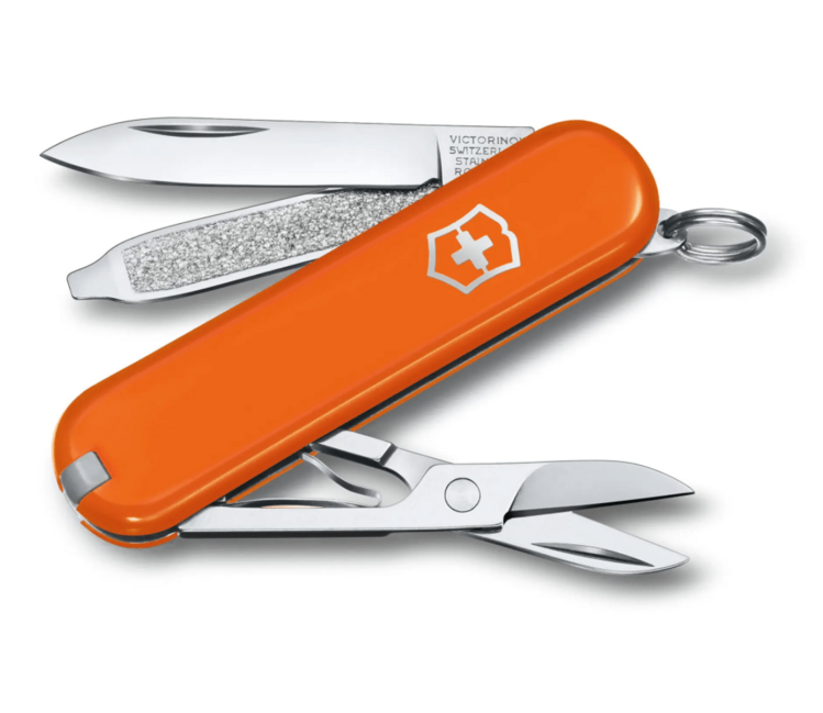 Victorinox Classic SD Colors Mango Tango багатофункціональний ніж в блістері, помаранчевий, 7 функцій