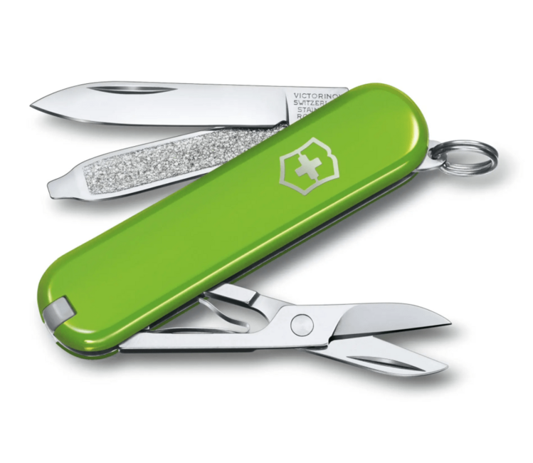 Victorinox Classic SD Colors багатофункціональний ніж Smashed Avocado 7функцій, зелений, 7функцій, блістер