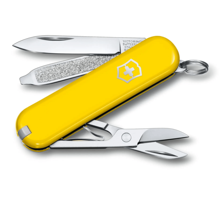Victorinox Classic SD Colors багатофункціональний ніж Sunny Side, жовта, 7 функцій