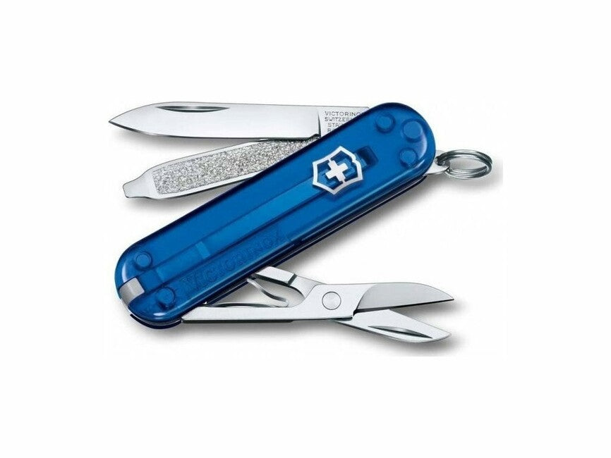 Victorinox Classic SD багатофункціональний ніж 58 мм Deep Ocean, прозорий синій, 7 функцій