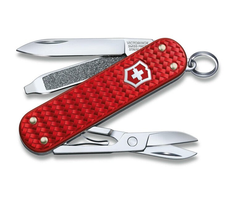 Victorinox Classic SD Precious Alox Iconic Red багатофункціональний ніж 58mm, червоний