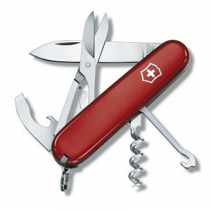 Victorinox Compact багатофункціональний ніж 91 мм, червоний, 15 функцій