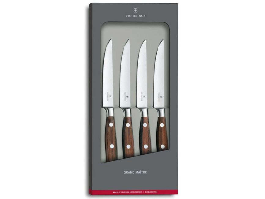 Victorinox Grand Maitre дерев'яна сукупність ножів для стейка, 4 шт.