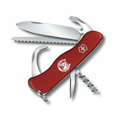 Victorinox Equestrian багатофункціональний ніж 111 мм, червоний, 12 функцій, кінний мотив
