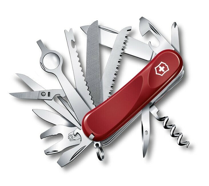 Victorinox Evolution 28 багатофункціональний ніж 85 mm, червоний, 23 функції