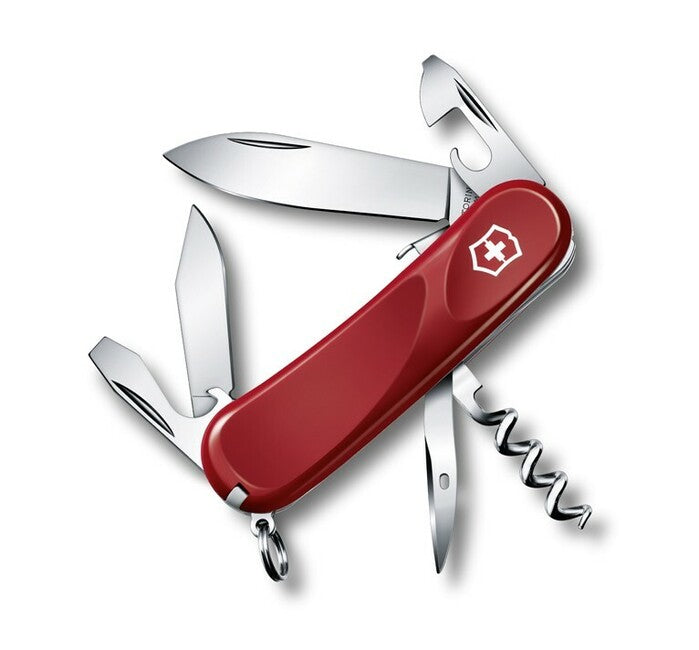Victorinox Evolution S101 багатофункціональний ніж 85 мм, червоний, 12 функцій