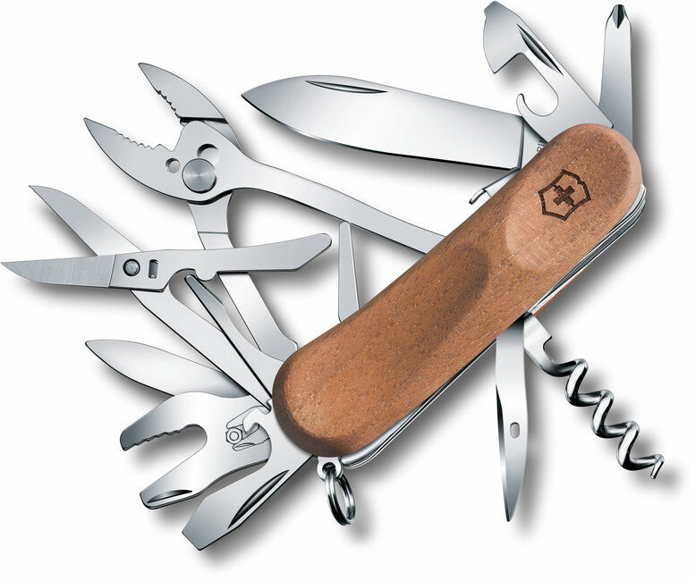 Victorinox EvoWood 17 багатофункціональний ніж 85 мм блістер, горіховий, 13 функцій