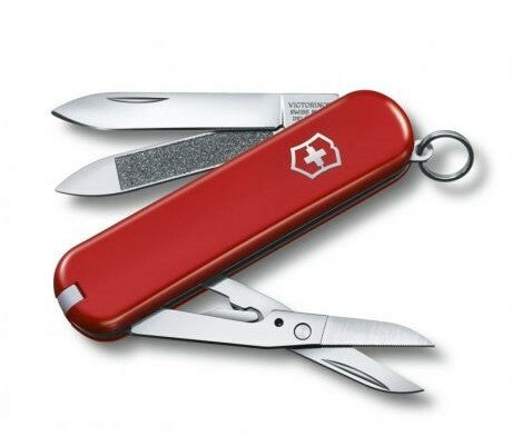 Victorinox Executive 81 невеликий багатофункціональний ніж 65 mm, 6 функцій, червоний