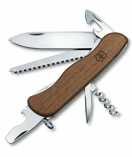 Victorinox Forester багатофункціональний ніж Wood 111 мм, горіховое дерево, 10 функцій