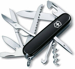 Victorinox HUNTSMAN багатофункціональний ніж 91 мм, чорний, 15 функцій