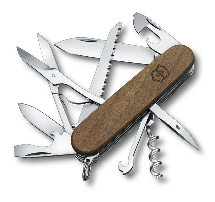 Victorinox Huntsman Wood багатофункціональний ніж 91 мм, горіховий, 13 функцій