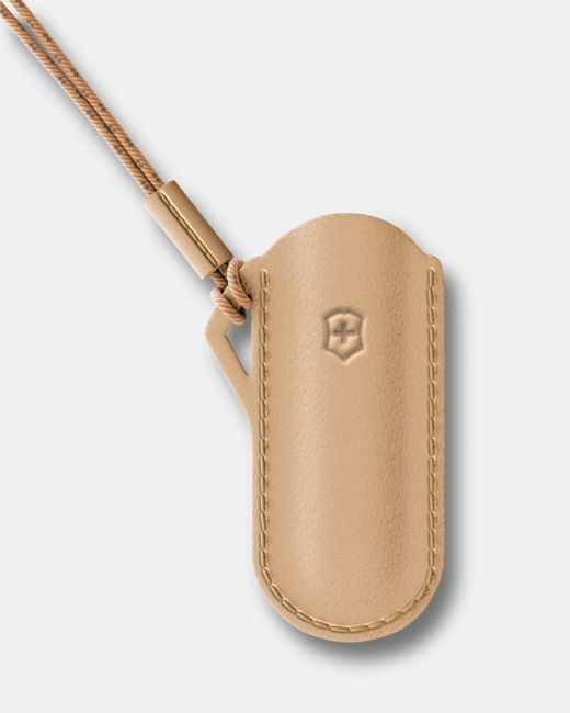 Victorinox кожаний чохол для складного ножа, коричневий