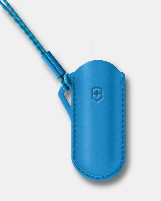 Victorinox шкіряний чохол для кишенькового ножа, синій