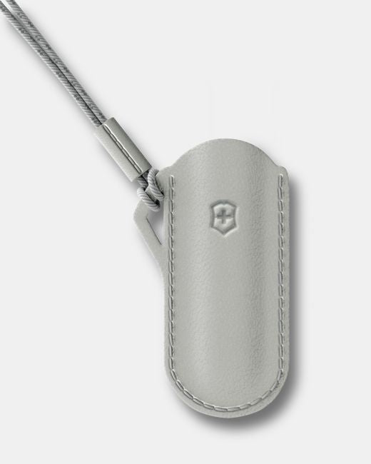 Victorinox шкіряний чохол для кишенькового ножа, сірий