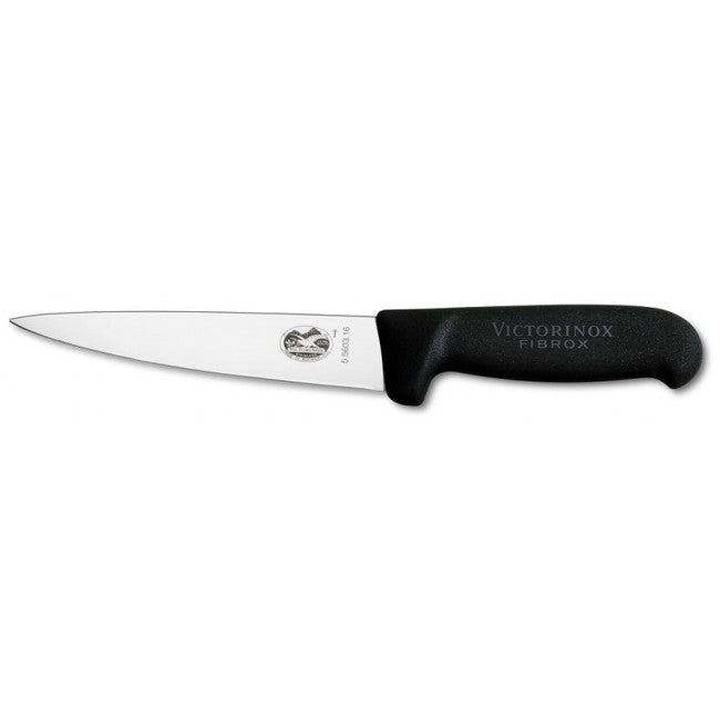 Victorinox Fibrox м'ясницький ніж, чорний