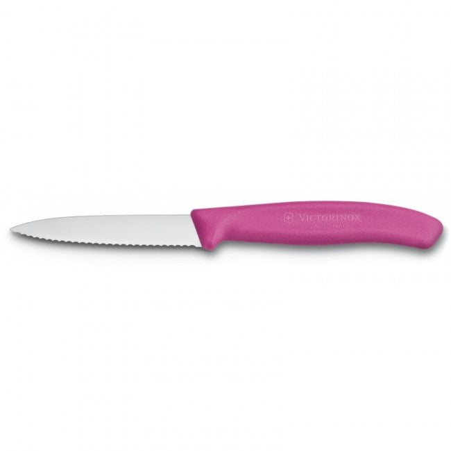 Victorinox універсальний кухонний ніж зубчастий, рожевий