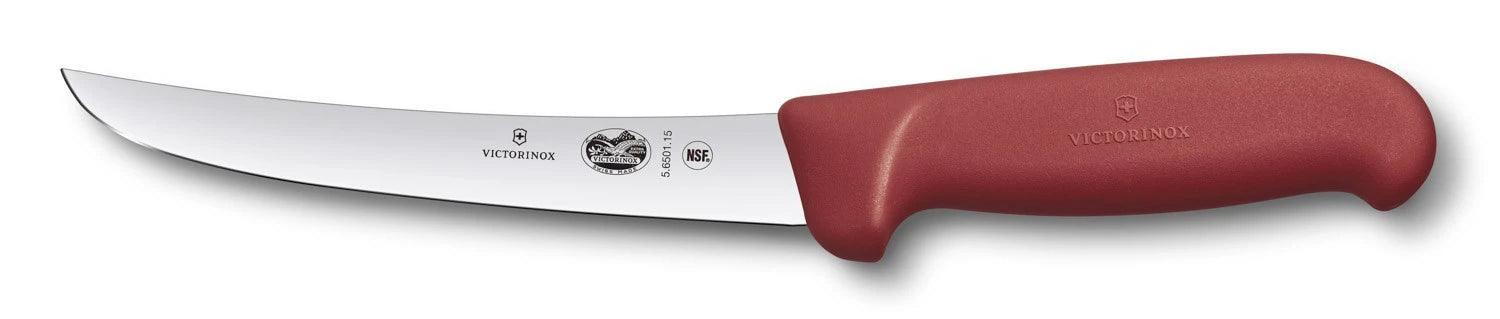 Victorinox Fibrox кухонний ніж для обвалювання, червоний