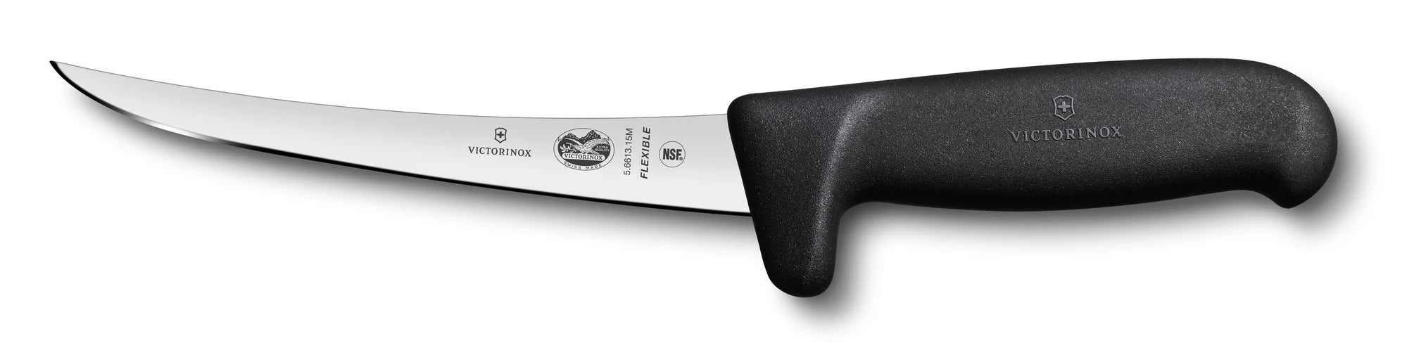 Victorinox Fibrox кухонний обвалювальний ніж safety grip, чорний